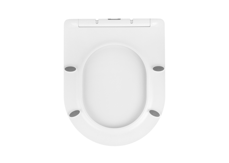 Унітаз підвісний Kroner Harz WHI523632 RIMLESS безобідковий з сидінням (KH523632WHIR)