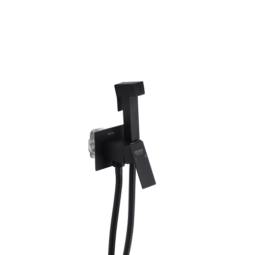 Змішувач з гігієнічним душем Kroner KRP Edelstahl Kubus-SCH053, CV029969