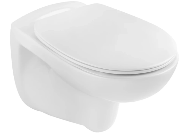 Унитаз подвесной Kroner KRP-A534UF Rimless 410х355х555 мм, сиденье Slim Duroplast/Soft-close/Quick relase A534UF