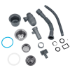 Кухонна мийка Kroner KRP Schwarze - 6350LHM PVD (3,0/1,0 мм) CV031322
