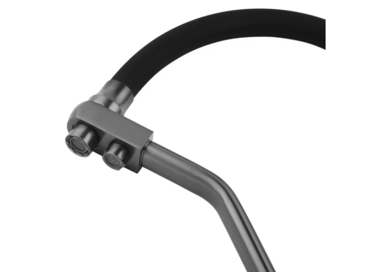 Змішувач для кухні з підключенням до фільтра Kroner KRP Edelstahl Klassisch - PVD03817BLK