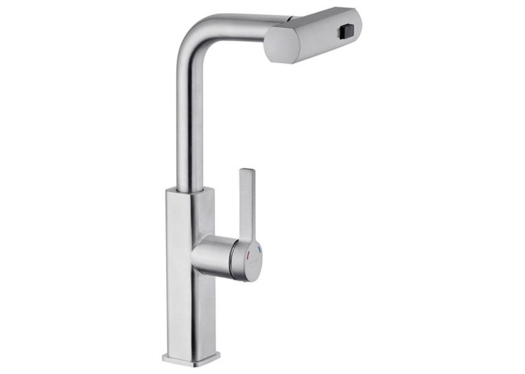Смеситель для кухни с выдвижным изливом Kroner KRP Edelstahl Klassisch - ESG03918 CV032498
