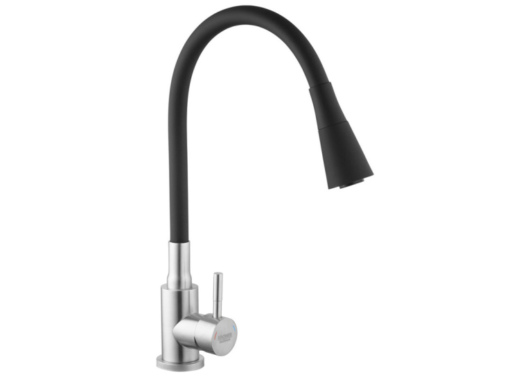 Змішувач для кухні Kroner KRP Edelstahl Klassisch - ESG031BLK CV035371