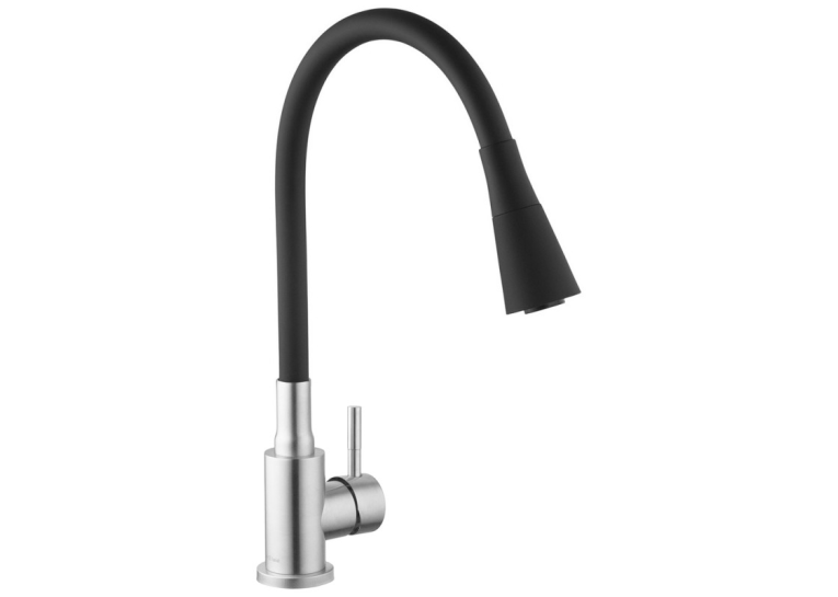 Змішувач для кухні Kroner KRP Edelstahl Klassisch - ESG031BLK CV035371