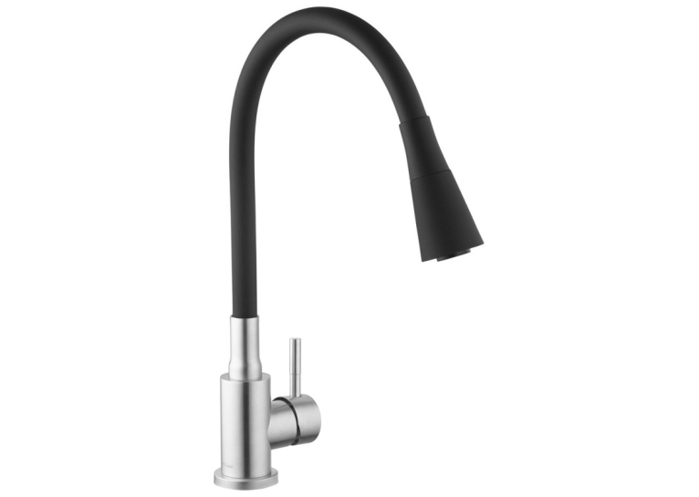Змішувач для кухні Kroner KRP Edelstahl Klassisch - ESG031BLK CV035371