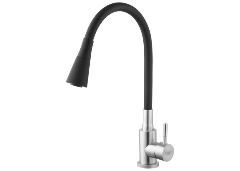 Змішувач для кухні Kroner KRP Edelstahl Klassisch - ESG031BLK CV035371