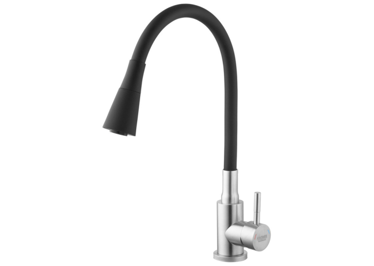 Змішувач для кухні Kroner KRP Edelstahl Klassisch - ESG031BLK CV035371