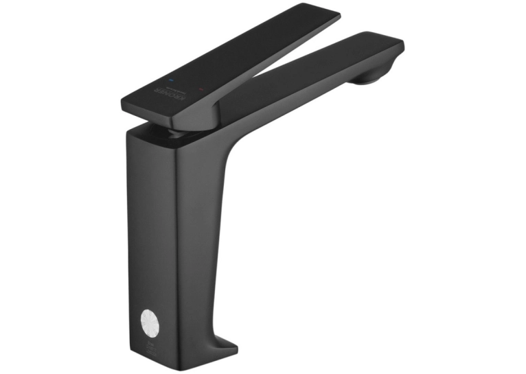 Смеситель для раковины Kroner KRP Ersel SCH0111BV Черный CV035470
