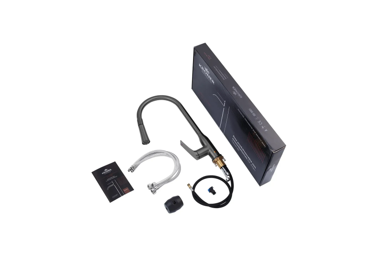 Смеситель для кухни с выдвижным изливом KronerKRP Graz - GRP030-T CV031336