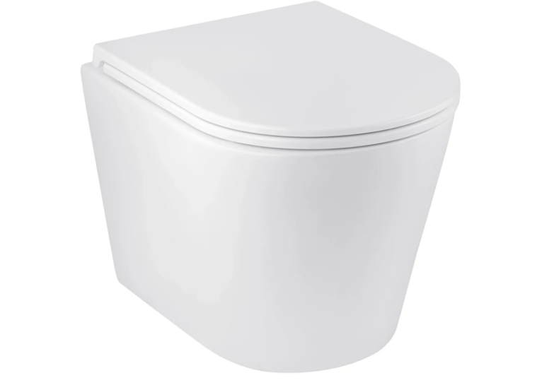 Унітаз підвісний Kroner Armada WHI513636 RIMLESS безобідковий з сидінням Slim Duroplast / Soft-close / Quick relase KA513636WHIR