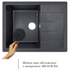 Кухонная мойка Lidz 650x500/200 BLA-03 (LIDZBLA03650500200)