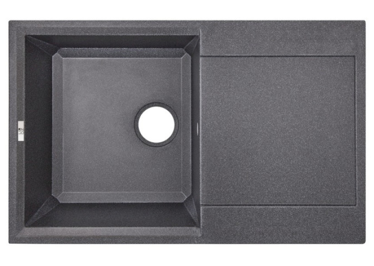 Кухонная мойка Lidz 790x495/230 BLA-03 (LIDZBLA03790495230)