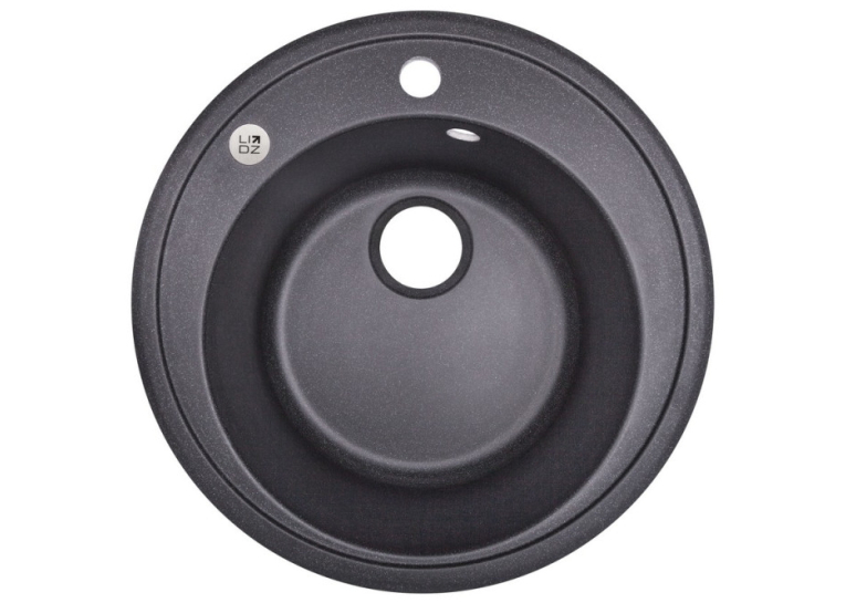 Кухонна мийка Lidz D510/200 BLA-03 (LIDZBLA03D510200)