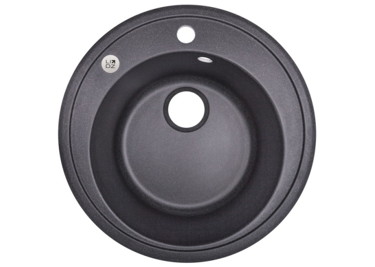 Кухонная мойка Lidz D510/200 BLA-03 (LIDZBLA03D510200)