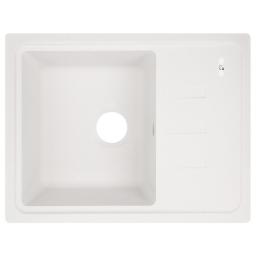 Кухонна мийка Lidz 620x435/200 WHI-01 (LIDZWHI01620435200)