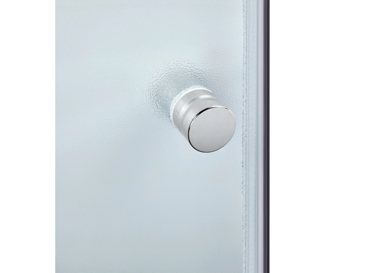 Душова кабіна Lidz Latwa SC80x80.SAT.HIGH.FR полукругла, скло Frost 4 мм + Душовий піддон KAPIELKA ST80x80x41 LLSC8080SATHIGHFR2SET