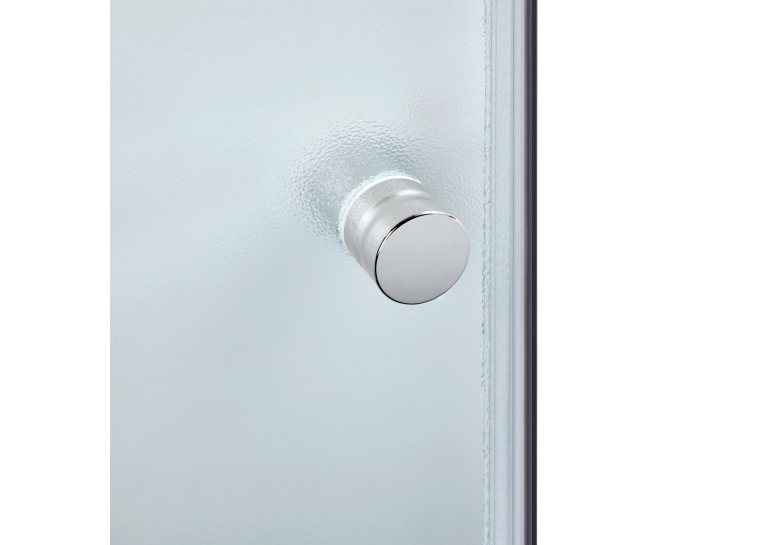 Душова кабіна Lidz Latwa SC80x80.SAT.HIGH.FR полукругла, скло Frost 4 мм + Душовий піддон KAPIELKA ST80x80x41 LLSC8080SATHIGHFR2SET