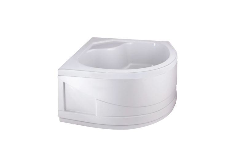 Душова кабіна Lidz Latwa SC80x80.SAT.HIGH.FR полукругла, скло Frost 4 мм + Душовий піддон KAPIELKA ST80x80x41 LLSC8080SATHIGHFR2SET