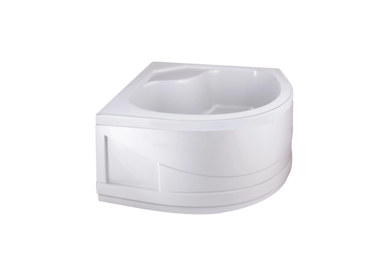 Душова кабіна Lidz Latwa SC80x80.SAT.HIGH.FR полукругла, скло Frost 4 мм + Душовий піддон KAPIELKA ST80x80x41 LLSC8080SATHIGHFR2SET
