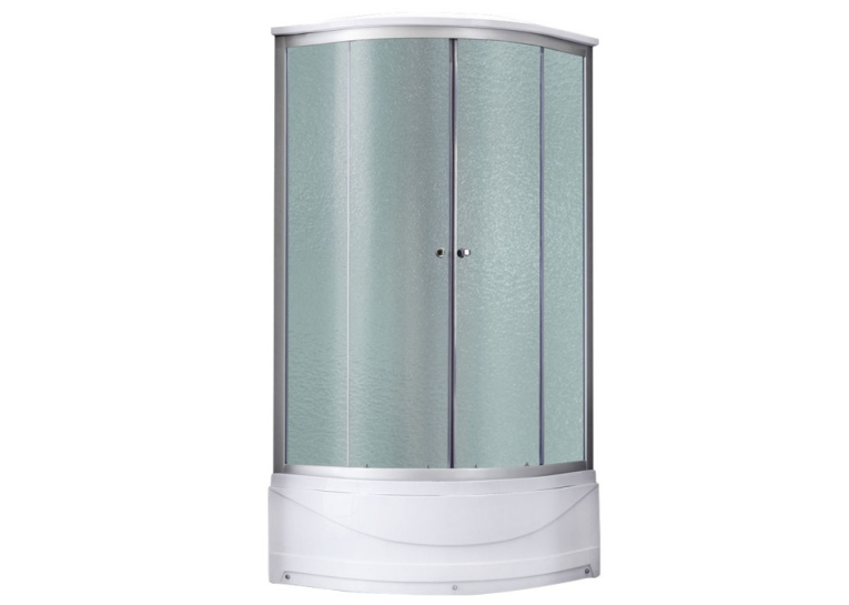  Душовий бокс Lidz Tani SB90x90.SAT.HIGH.FR скло Frost LTSB9090SATHIGHFR