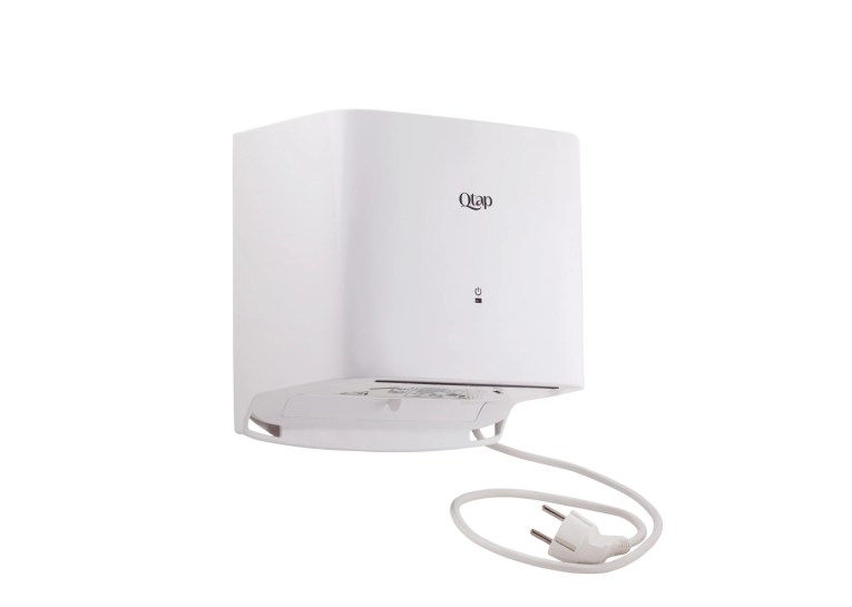 Сушарка для рук настінна Qtap Pohodli White QTS1000MP
