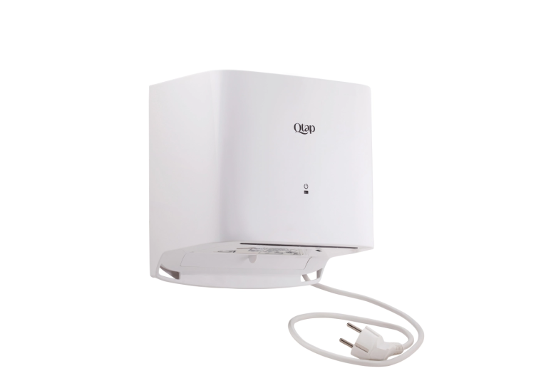 Сушарка для рук настінна Qtap Pohodli White QTS1000MP