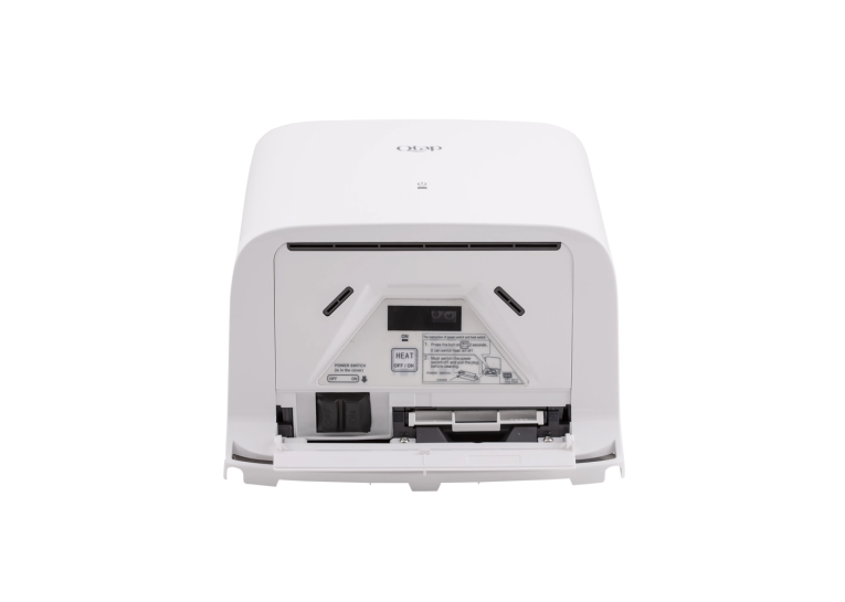 Сушарка для рук настінна Qtap Pohodli White QTS1000MP