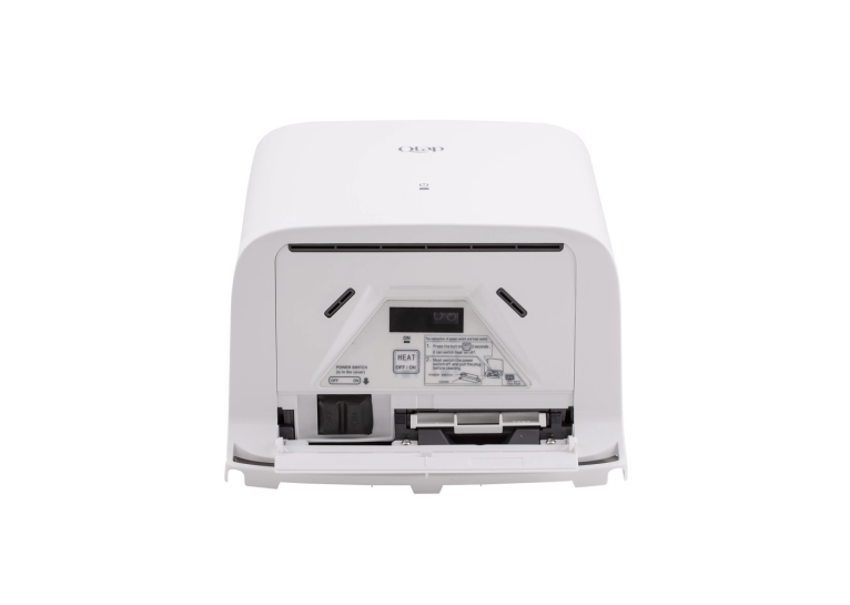 Сушарка для рук настінна Qtap Pohodli White QTS1000MP