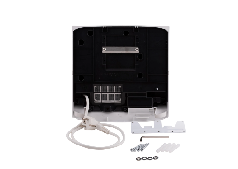 Сушарка для рук настінна Qtap Pohodli White QTS1000MP