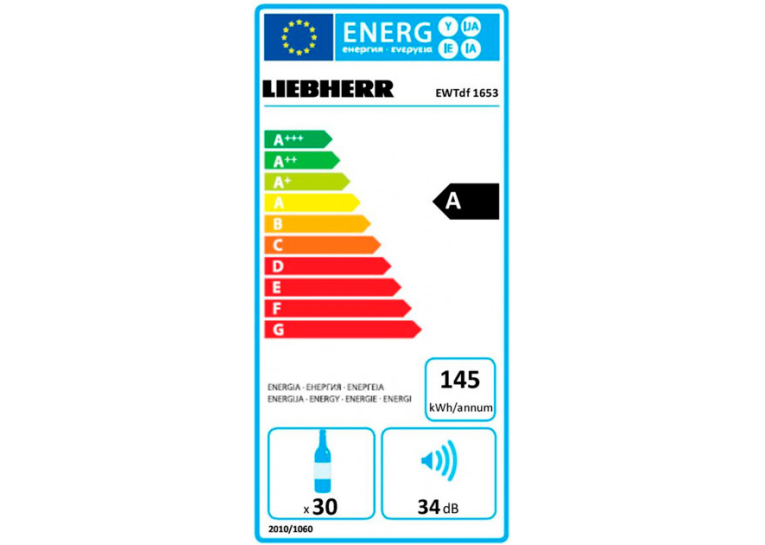  Вбудована винна шафа Liebherr EWTdf 1653