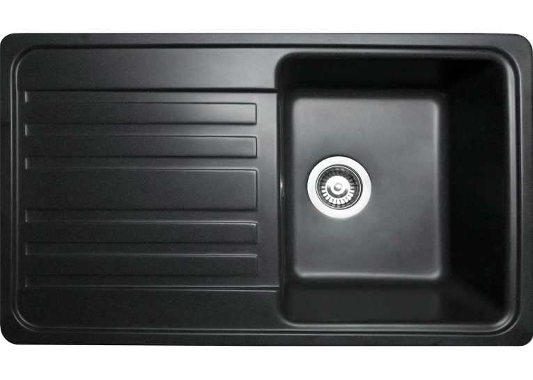  Кухонна мийка Miraggio Versal 750 Чорна