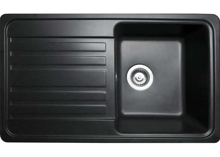  Кухонна мийка Miraggio Versal 750 Чорна