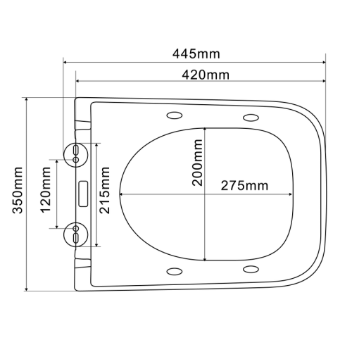 Унітаз з функцією біде Mixxus Premium QUADRO-1301-R MP6658