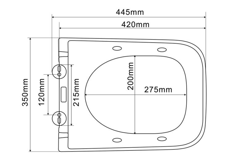  Унітаз з функцією біде Mixxus Premium QUADRO-1301-R MP6658
