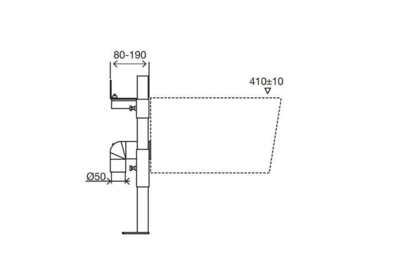 Інсталяція для біде OLI ECO BIDET (618547-008908)