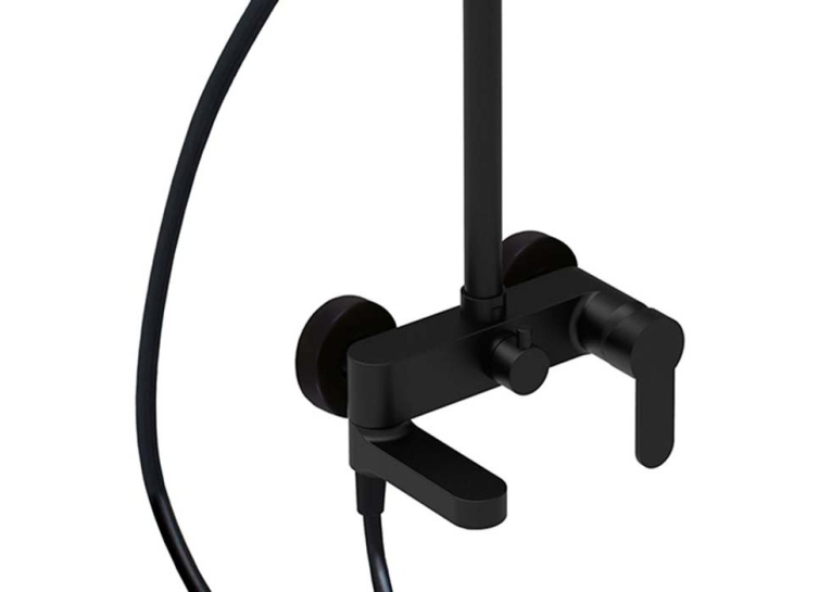 Душова система для ванни Paffoni BLU (ZCOL632NO), чорний