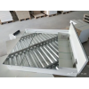 Дзеркальна шафа ПІК Базис 80 LED із дзеркалом на фасадах 80 White SH-0580-Вl