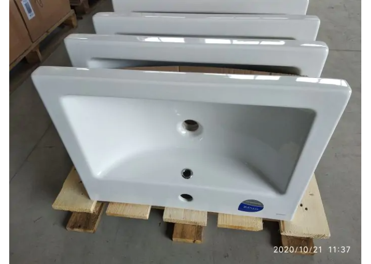 Тумба ПІК Мінімал з умивальником КОМО 60 см, T 306019-Mw + UM-6019 (Wood)