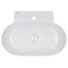  Підвісна раковина Qtap Cardinal WHI 177/F008 з донним клапаном
