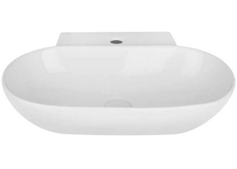  Підвісна раковина Qtap Cardinal WHI 177/F008 з донним клапаном
