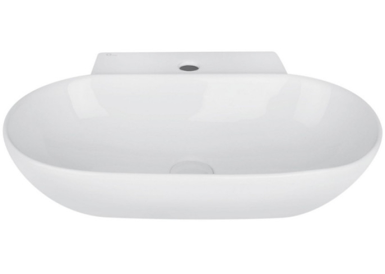  Підвісна раковина Qtap Cardinal WHI 177/F008 з донним клапаном