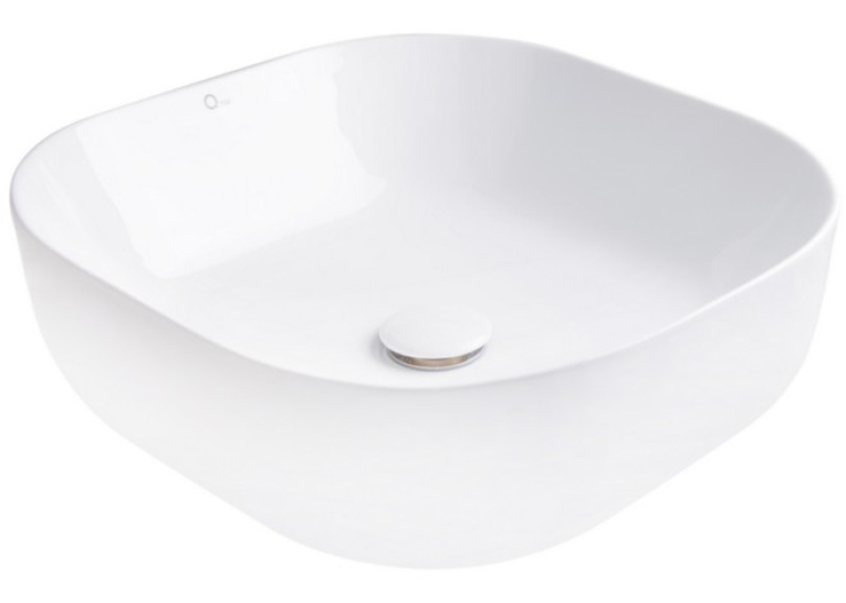 Раковина Qtap Kolibri WHI 41288/F008 с донным клапаном