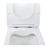 Унитаз подвесной Qtap Swan WHI 5178 безободковый с сидением дюропласт soft-close