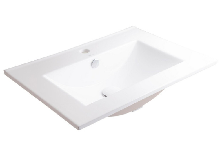  Раковина Qtap Albatross WHI 4530-600/F008 з донним клапаном