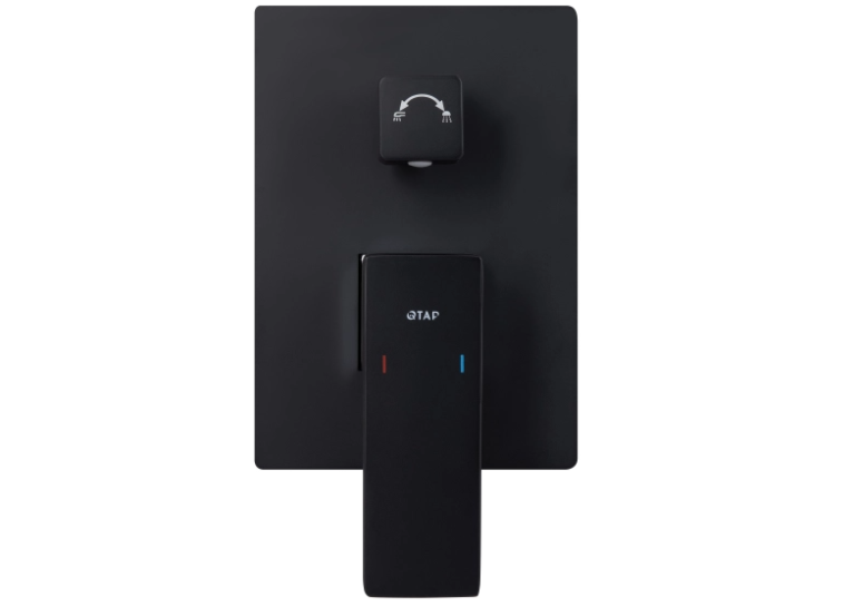 Душевой комплект Qtap Gemini, Matt Black QTGEM114BLM45703