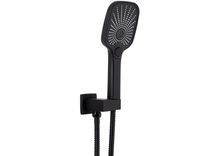 Душевой комплект Qtap Gemini, Matt Black QTGEM114BLM45703