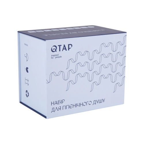 Набір для гігієнічного душу Qtap Inspai-Varius V00440001