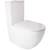  Унітаз-компакт Qtap Jay WHI 2176P безободковий із сидінням дюропласт soft-close
