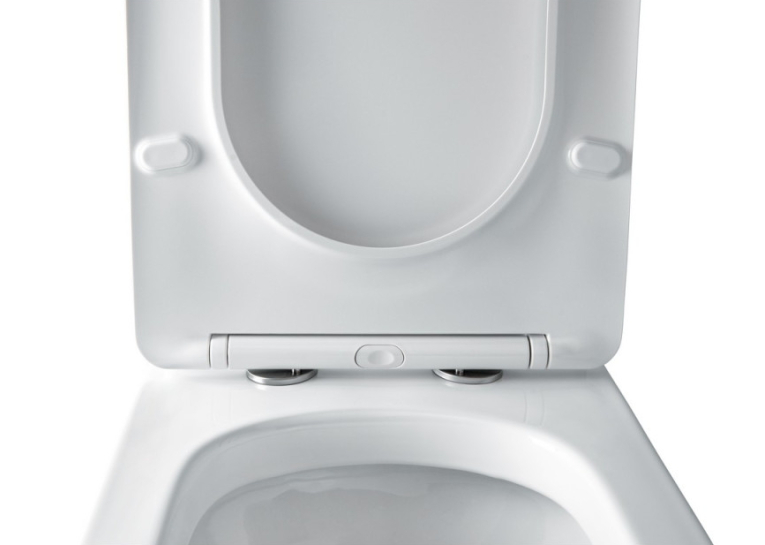  Унітаз-компакт Qtap Jay WHI 2176P безободковий із сидінням дюропласт soft-close