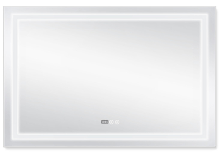 Дзеркало Qtap Mideya LED DC-F613 із антизапотіванням 120x80 QT2078F613W